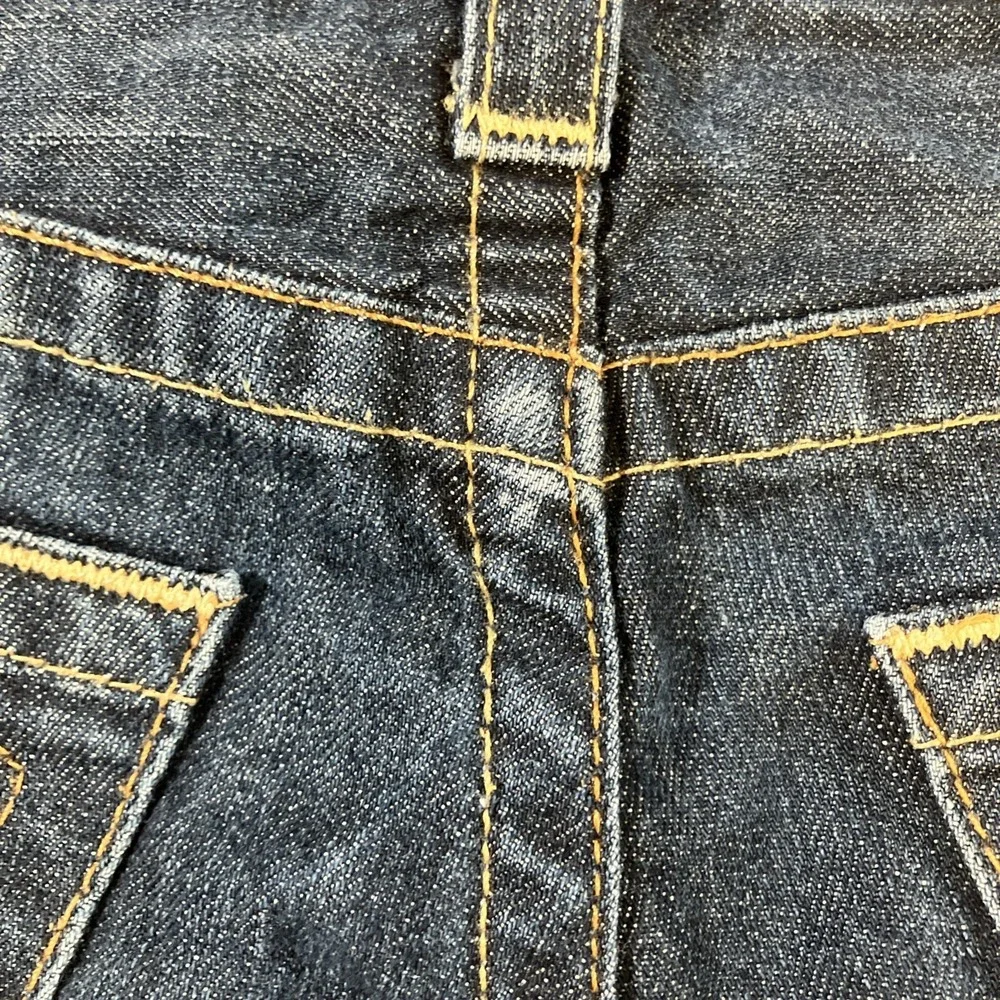 True Religion Basic Straight Jeans Mens 29 World Tour Dark Wash Denim